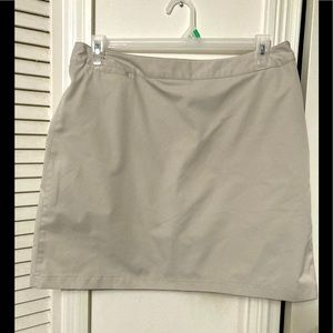 Adidas Climacool Tennis Golf Khaki Skort Sz  10/12